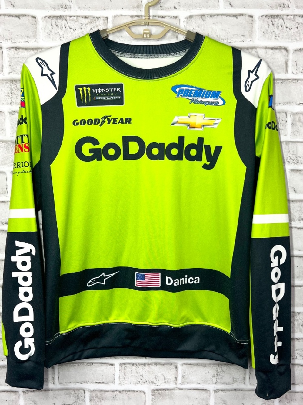 |•NASCAR Danica Patrick Long Sleeve Top•|